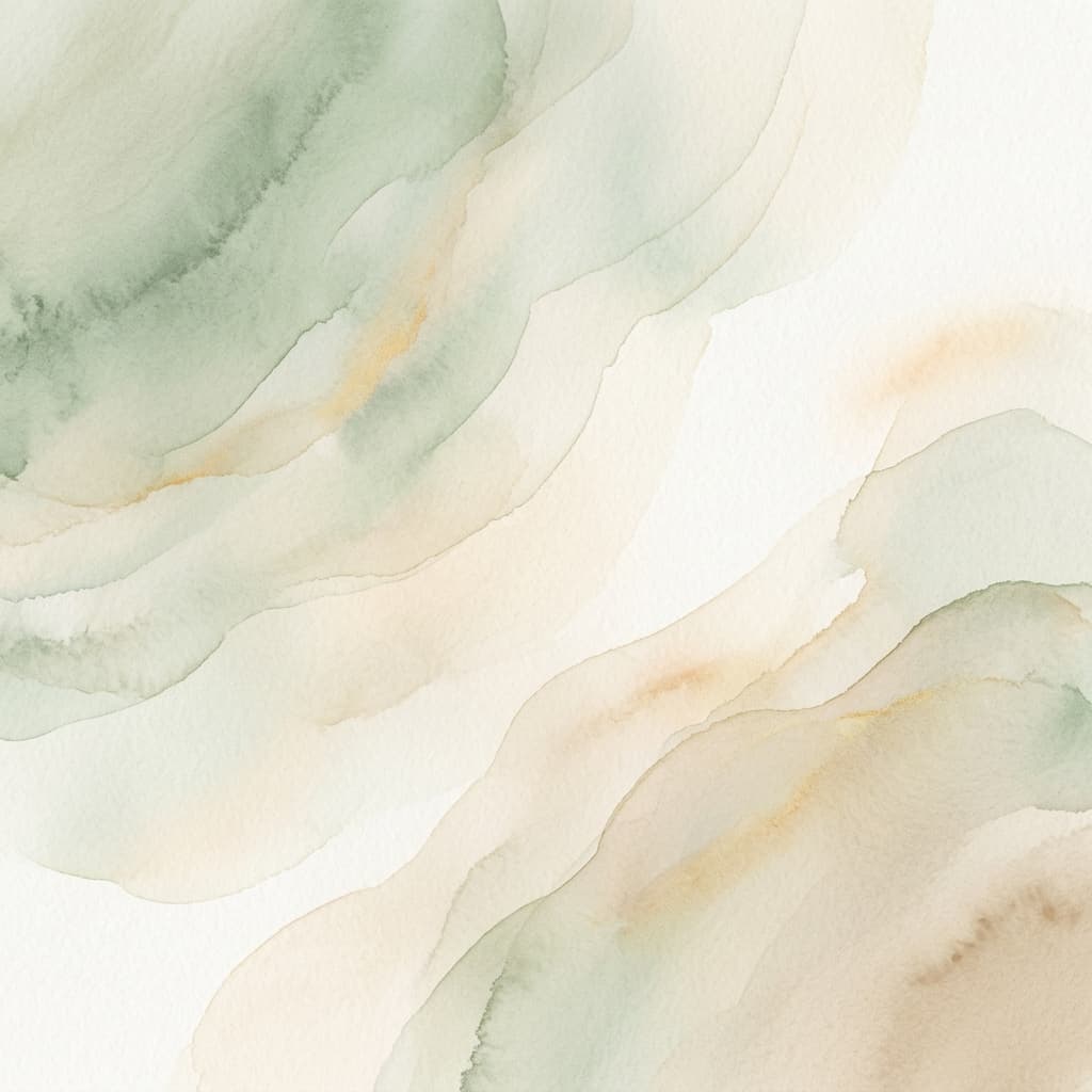 Fondo abstracto relajante en tonos verde salvia y lino